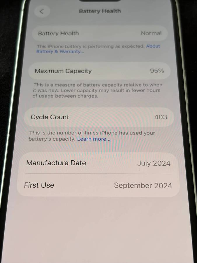 iPhone 16 White 125gb