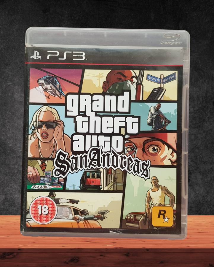PlayStation 3 Game Grand Theft Auto San Andreas Very Good Condition