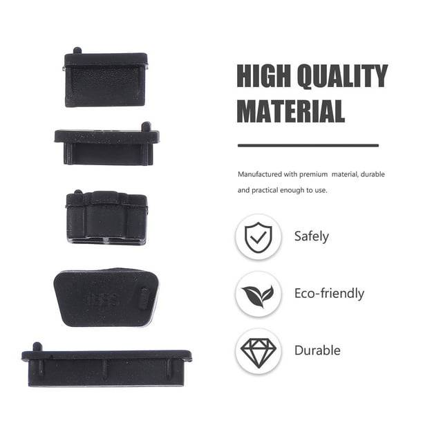 16Pcs Universal Silicone Anti Dust Port Plugs Cover Stopper for Laptop Notebook