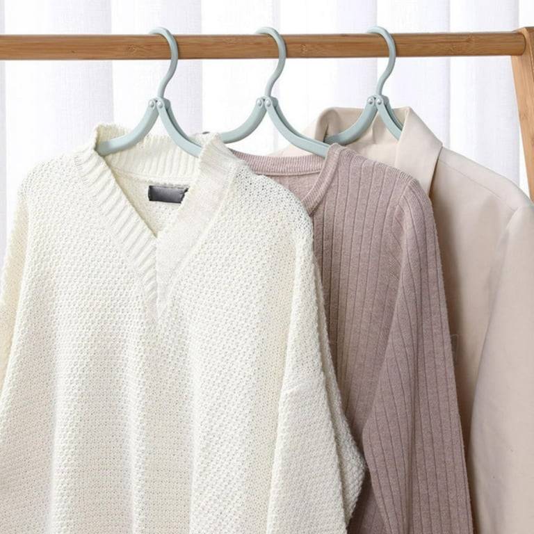 16 pcs Compact Travel Hangers  Foldable, Lightweight, and Durable Clothes Hangers for Travel
