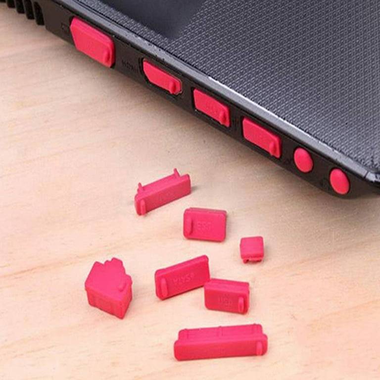 16Pcs Universal Silicone Anti Dust Port Plugs Cover Stopper for Laptop Notebook