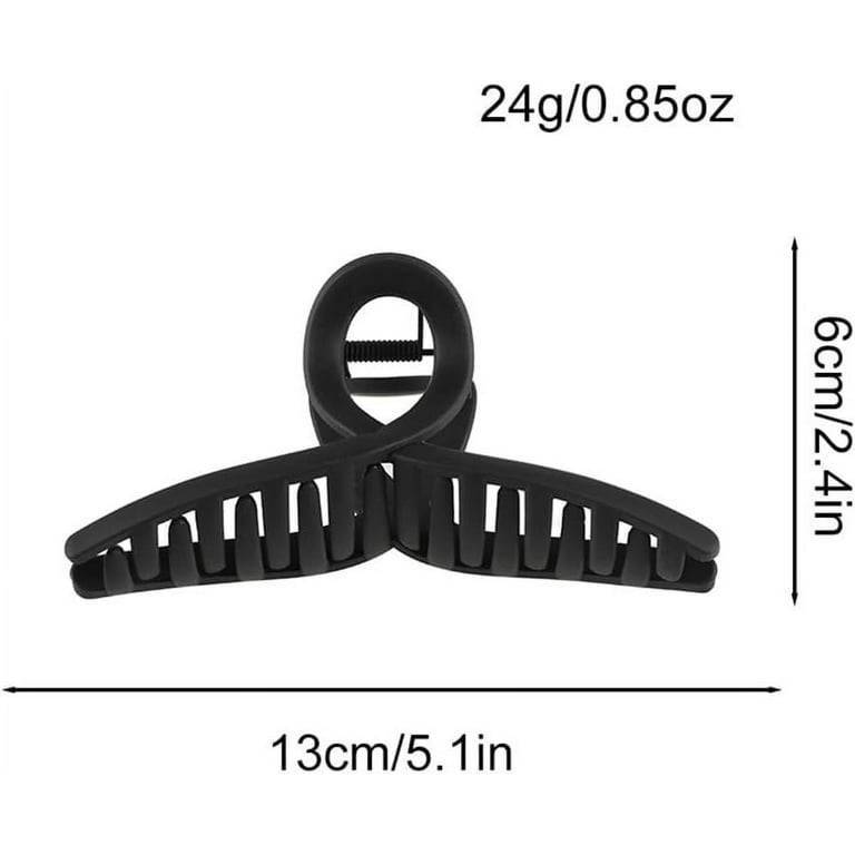 4pcs Ladies Summer Fashion Simple Hair Clips, Elegant French Twist Claw Clip, Strong Hold