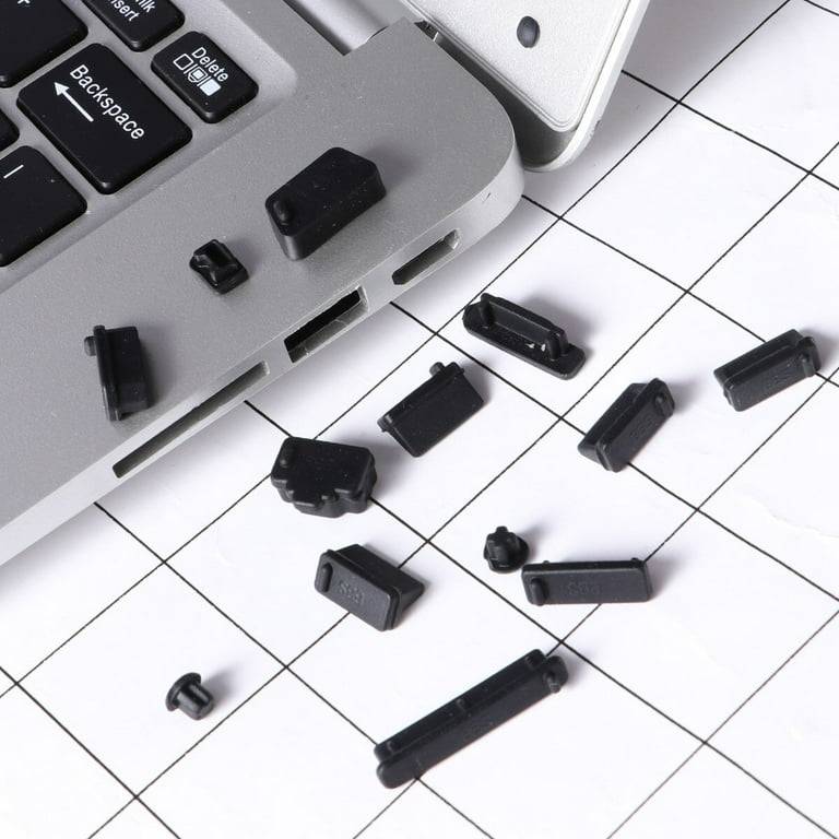 16Pcs Universal Silicone Anti Dust Port Plugs Cover Stopper for Laptop Notebook