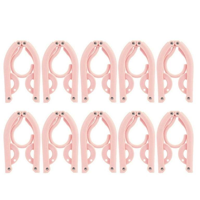 16 pcs Compact Travel Hangers  Foldable, Lightweight, and Durable Clothes Hangers for Travel