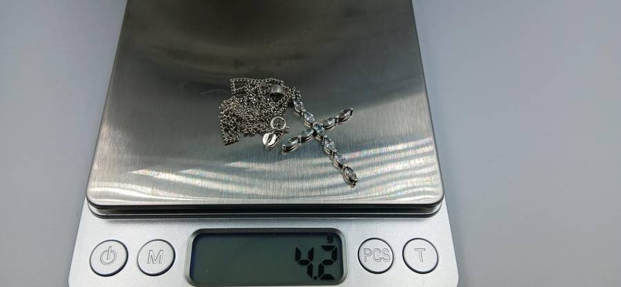 Elegant Sterling Silver Necklace