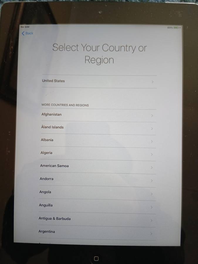 iPad Model A1396