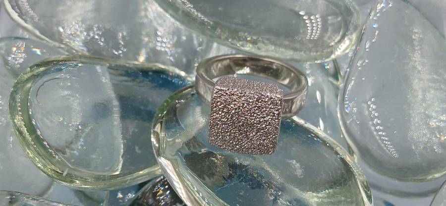 Interesting Sterling Silver Ring