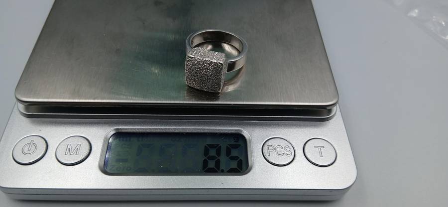 Interesting Sterling Silver Ring