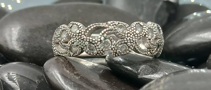 Elegant Sterling Silver Ring