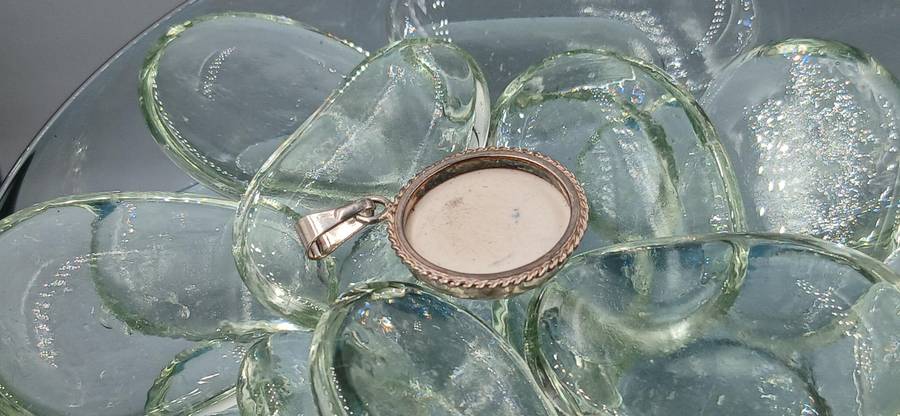 Sterling Silver Delft Pendant