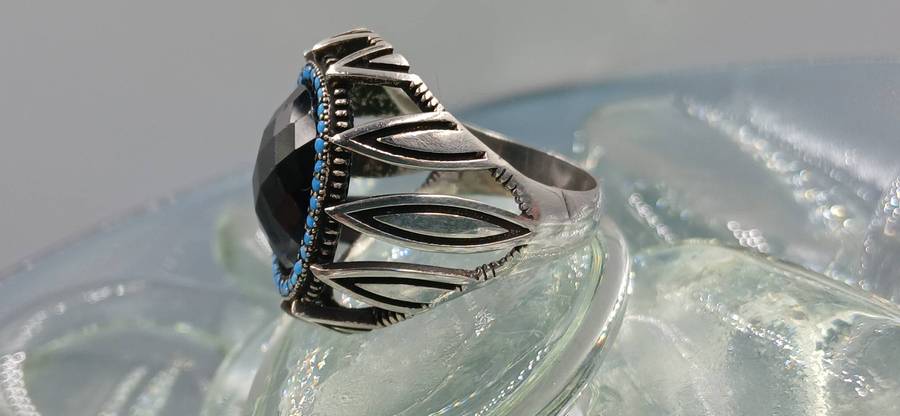Unusual Sterling Silver Ring