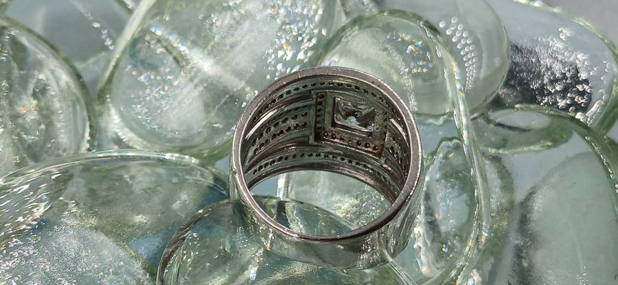 Wide Sterling Silver Ring