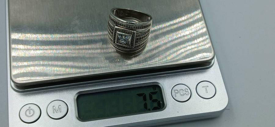 Wide Sterling Silver Ring