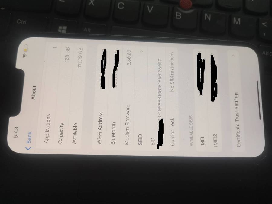 iPhone 14 (128GB, Navy Blue)