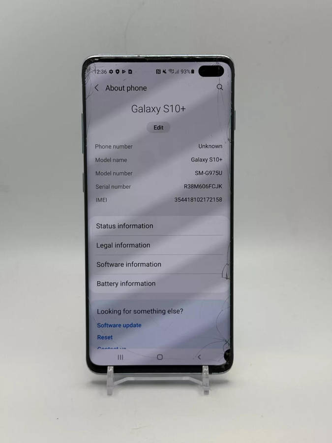 Samsung Galaxy S10+ - Blue - 128GB