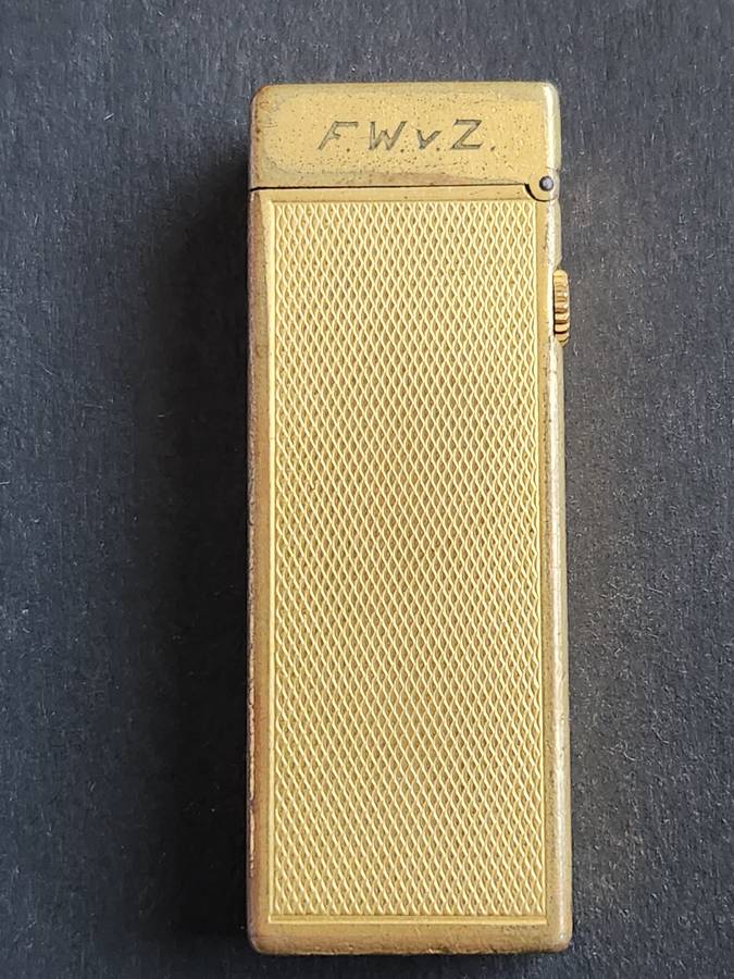 Vintage Dunhill Rollagas Lighter (needs flint and gas) (ideal for spares) - as per photograph