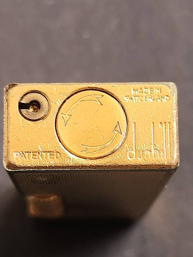 Vintage Dunhill Rollergas Lighter (needs flint and gas) - as per photograph