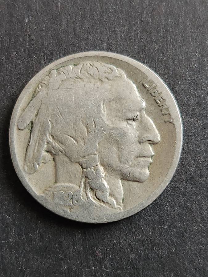 USA Buffalo Nickel 1926 - as per photograph