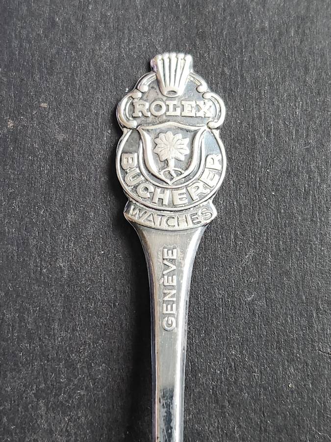 Rolex Spoon Genève Bucherer of Switzerland - as per photograph