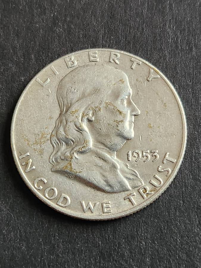 Franklin 1/2 Dollar 1953 Silver