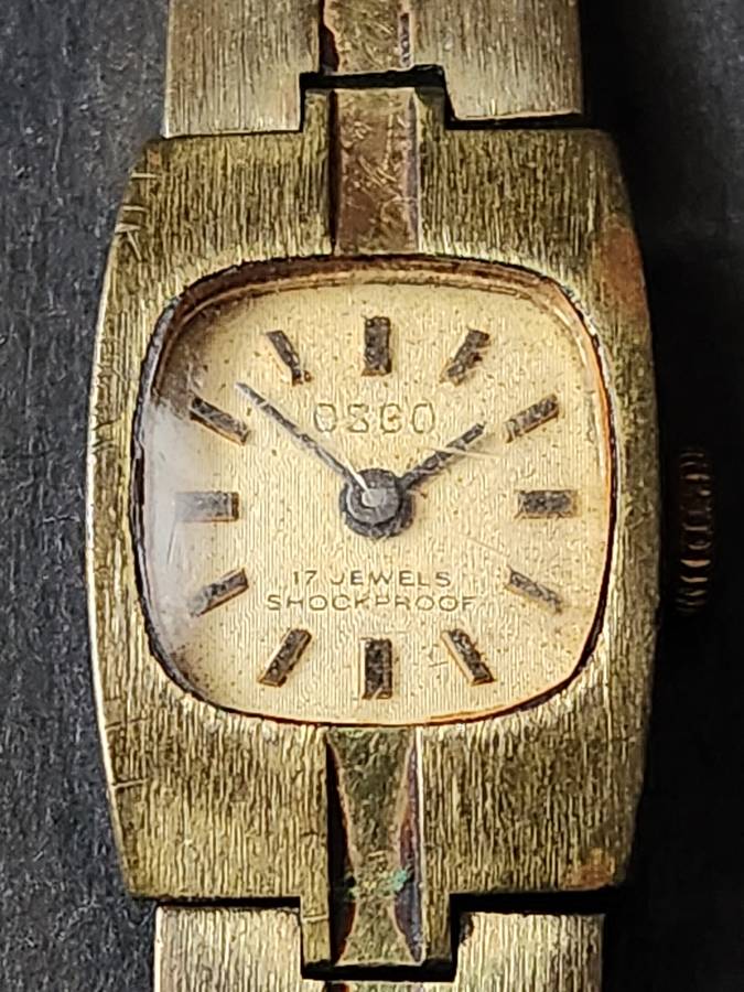 Vintage Ladies Osco 17 Jewels Mechanical Wrist Watch