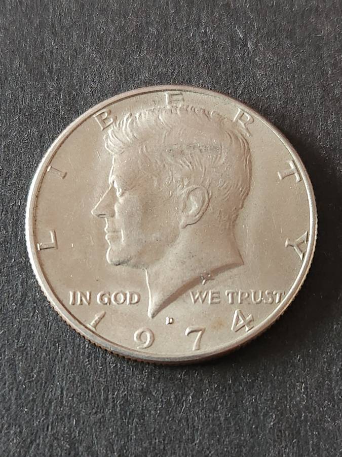 USA Kennedy 1/2 Dollar 1974D