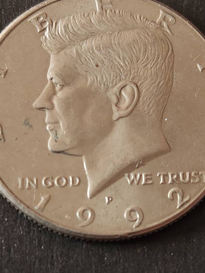USA Kennedy 1/2 Dollar 1992P(nice condition)