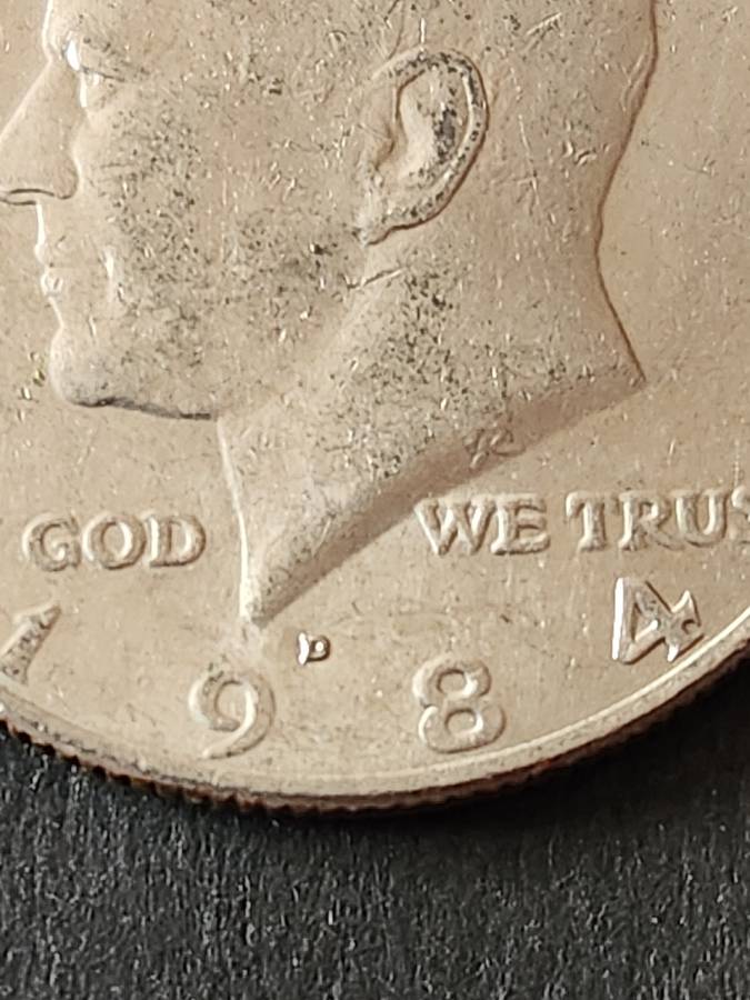 USA Kennedy 1/2 Dollar 1984D