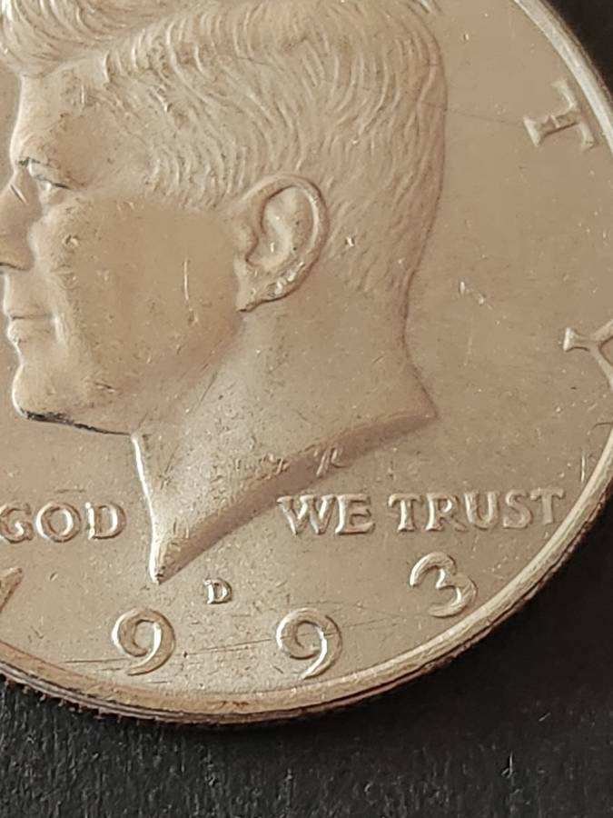 USA Kennedy 1/2 Dollar 1993D
