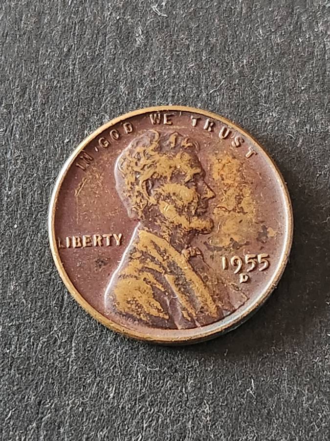 USA One Cent 1955D