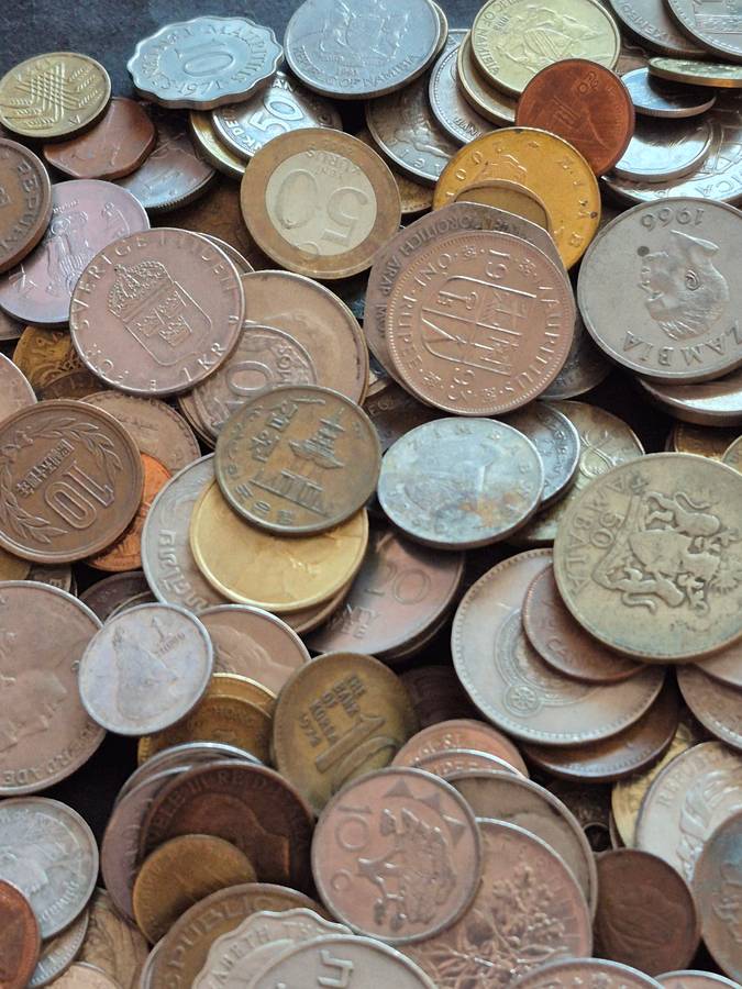 Mixed Lot of World Coins 2kg