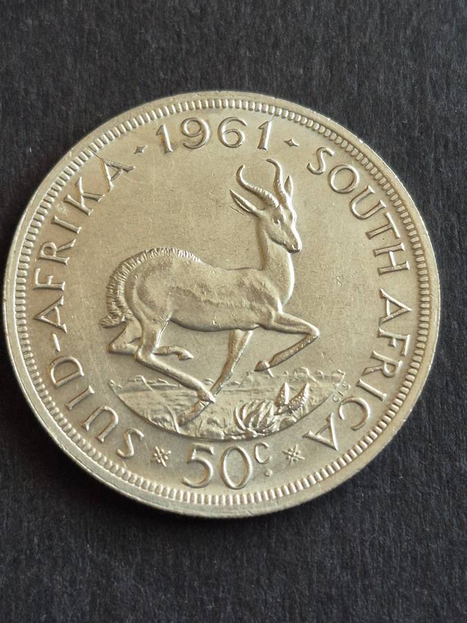 Republic 50 Cents 1961 (nice condition)