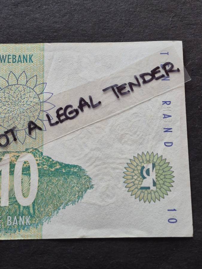 CL Stals Ten Rand 2nd issue 1993