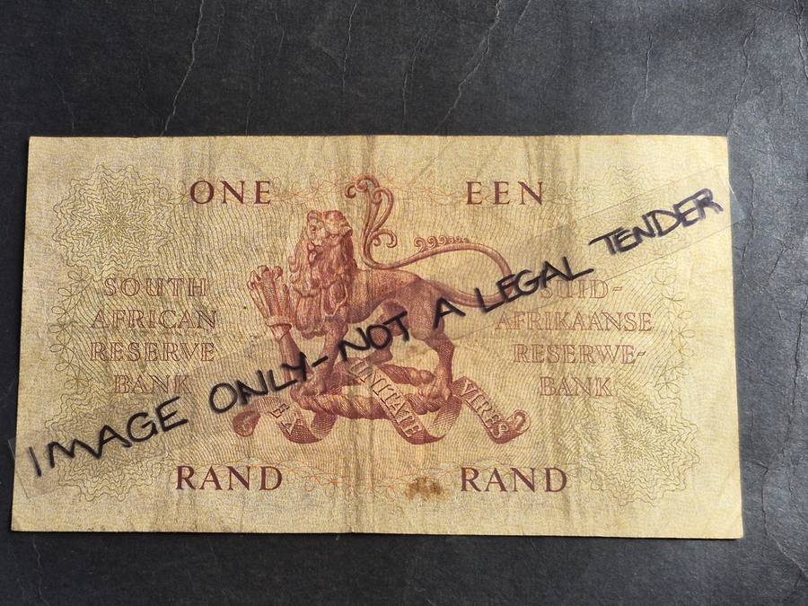 G Rissik One Rand 1st issue 1962