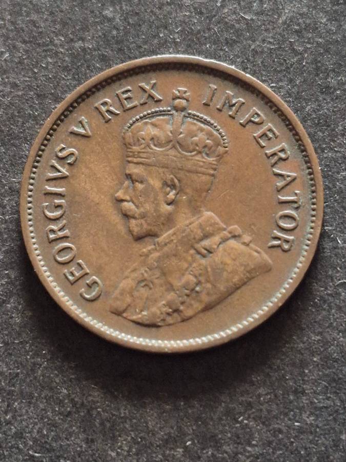 Union 1/2 Penny 1936