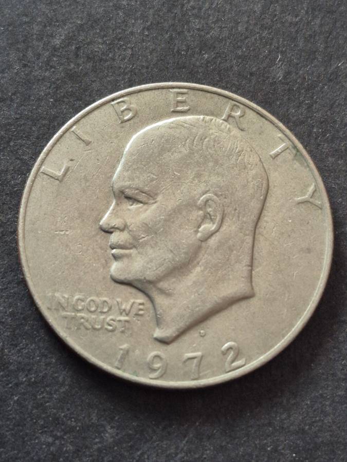USA Eisenhower One Dollar 1972D