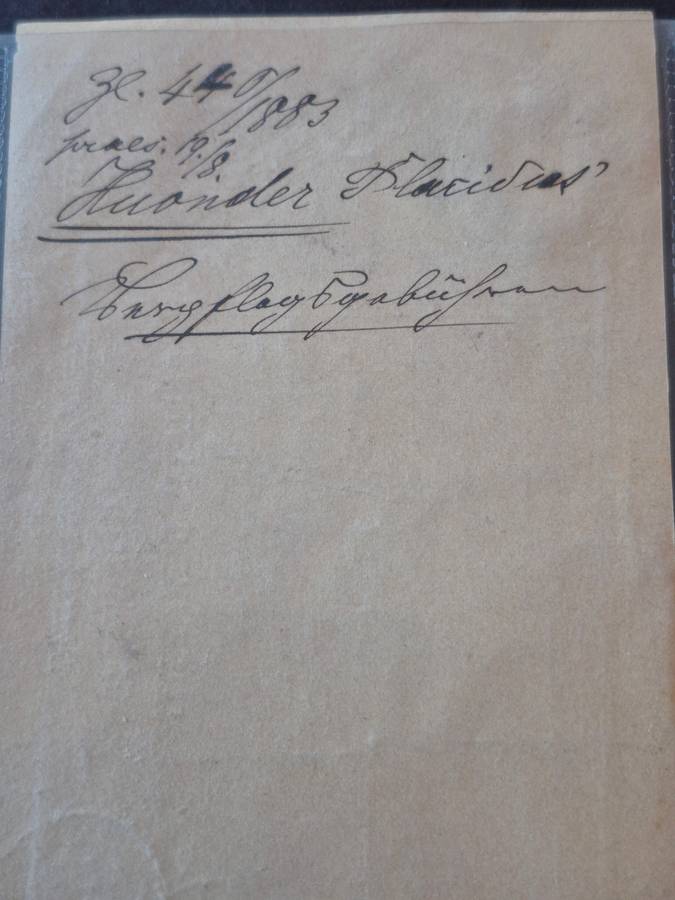 Switzerland "Coupon" 1883 with 5 & 25 Rappen & One Frank Stamps - used with Disentis Postmark