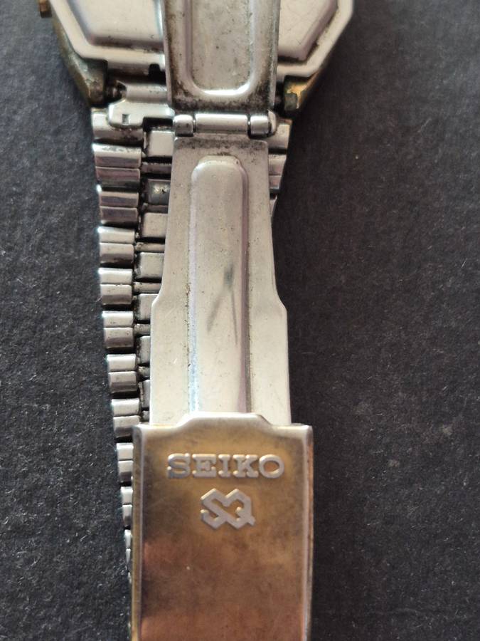 Vintage Men's Seiko Quartz Alarm Choreograph Watch (not working)