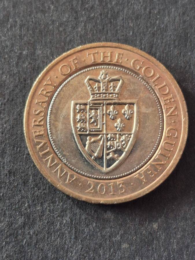 UK 2 Pounds 2013 Anniversary of the Golden Guinea