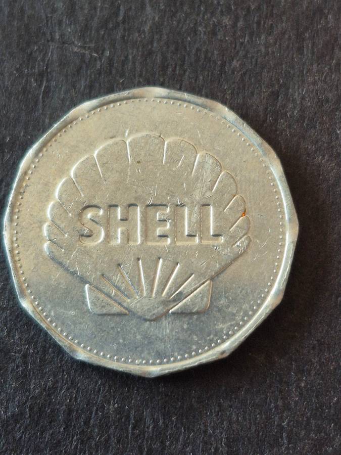 Shell Aliminium Moon Landing Token (De Havilland Comet) 1952