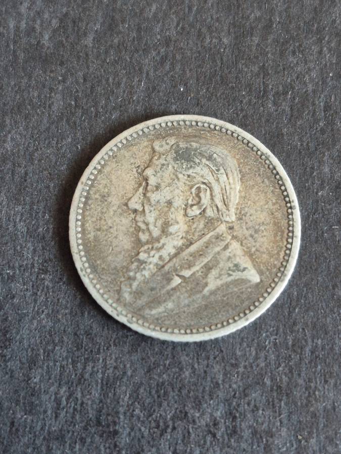 ZAR Sixpence 1896