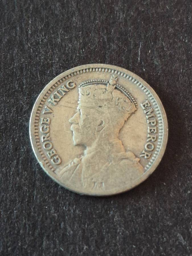 Southern Rhodesia Threepence 1936  .925 Silver
