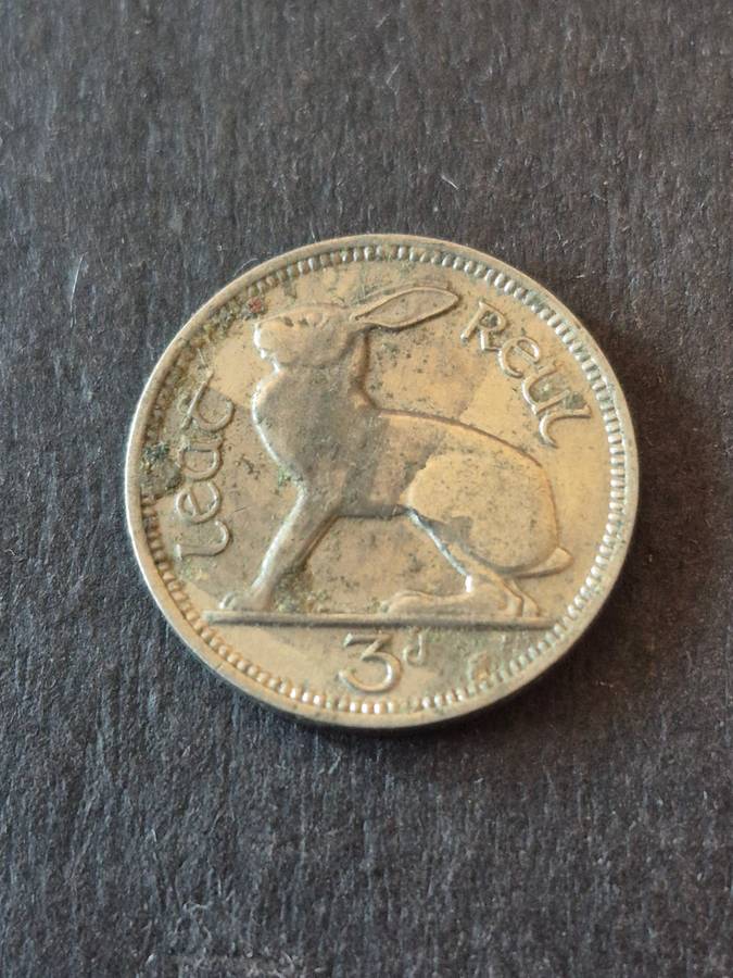 Ireland Threepence 1928