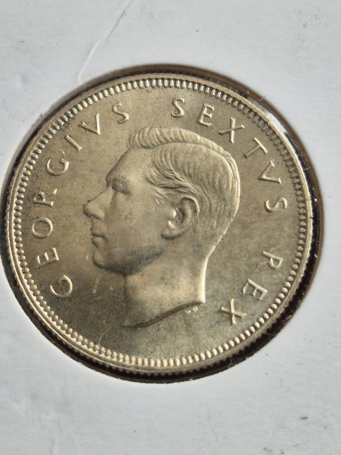 Union 2 Shillings 1952 UNC