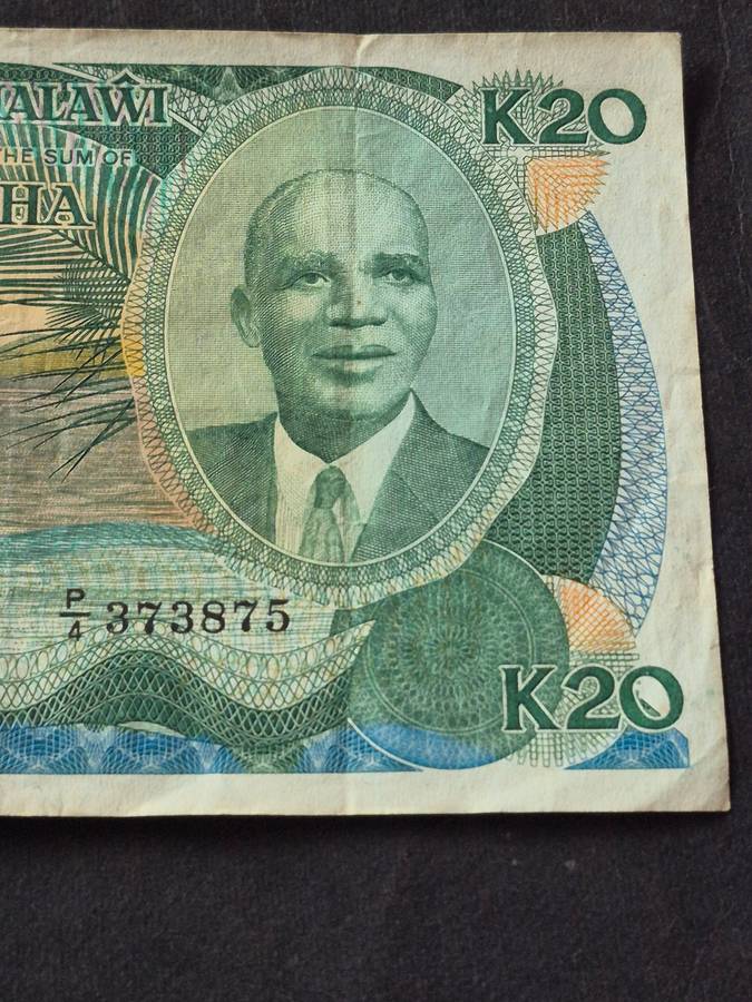 Malawi 20 Kwacha 1986
