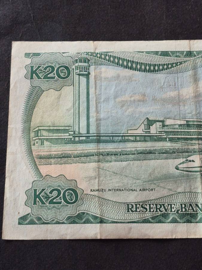 Malawi 20 Kwacha 1986