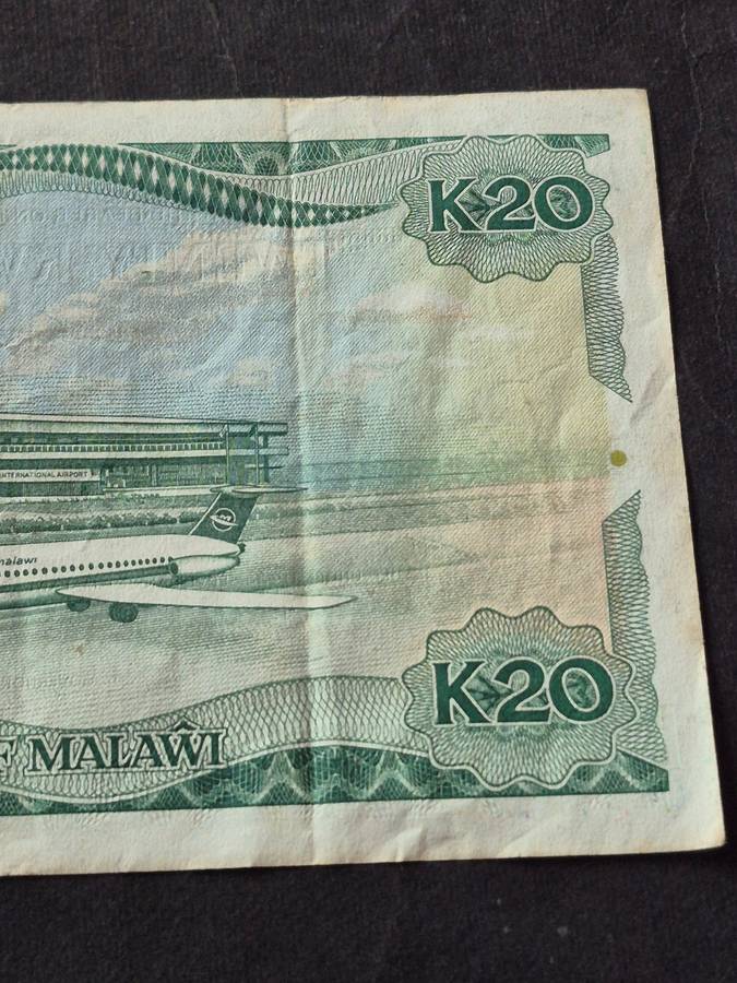 Malawi 20 Kwacha 1986
