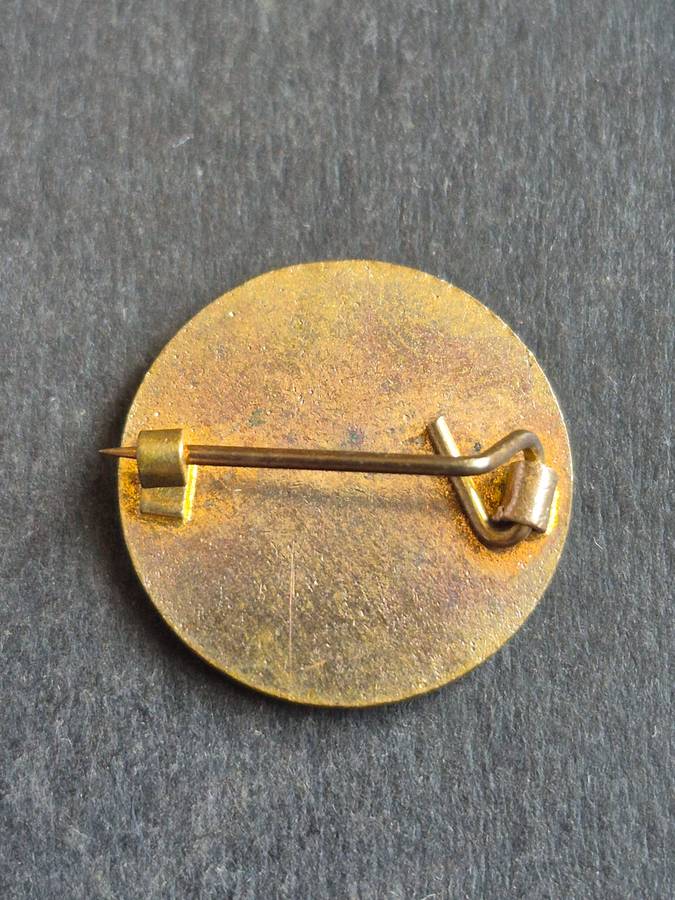 Vintage rare Zambia Football Association Enamel Pin Badge