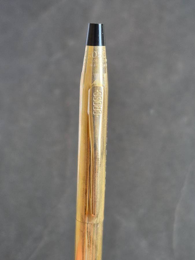 Cross Pen/Pencil Set 1/20 10kts Rolled Gold (engraved)