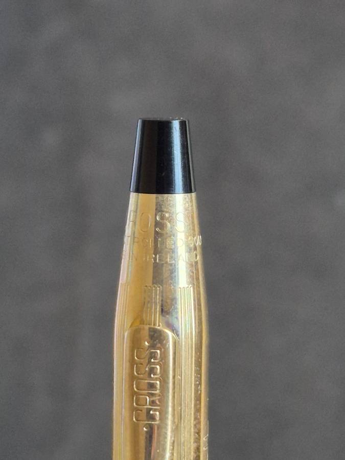 Cross Pen/Pencil Set 1/20 10kts Rolled Gold (engraved)